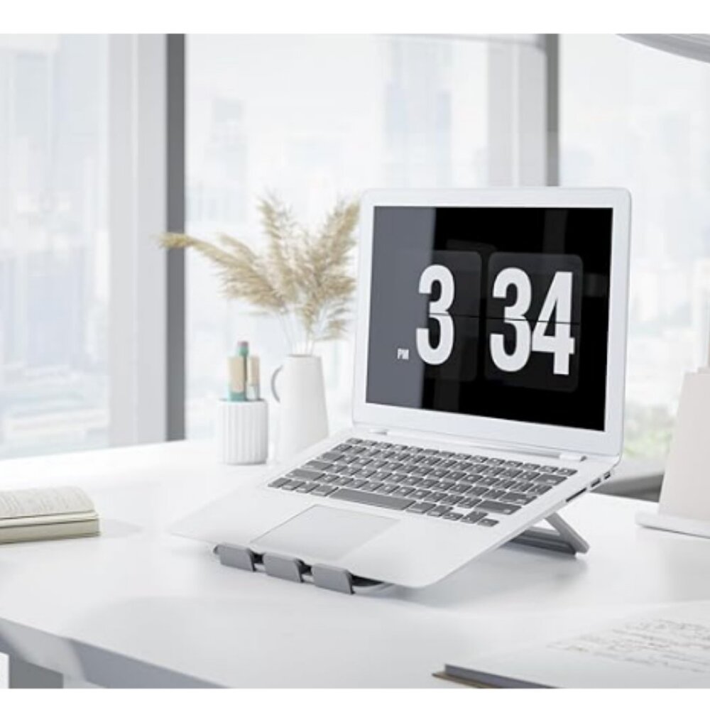 Amazon Basics Portable Foldable Adjustable Support Stand for Laptop